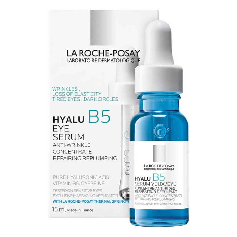 La Roche-Posay Hyalu B5, anti-wrinkle eye serum, 15 ml