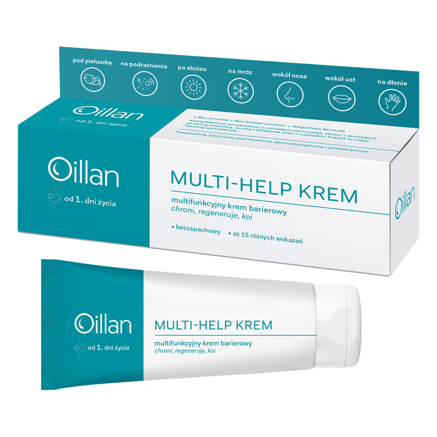 Oillan Multi-Help, crema barrera, 50 ml