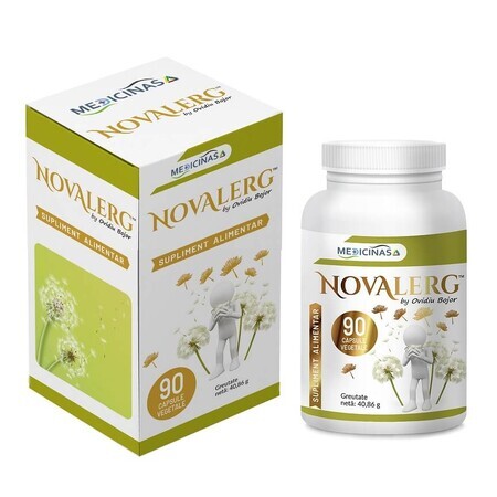 Novalerg, 90 capsule vegetale, Medicinas