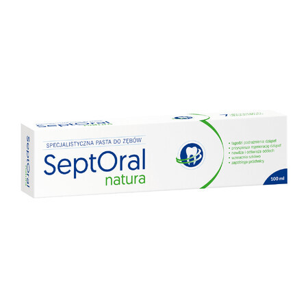 SeptOral Natura, pasta dentífrica, 100 ml