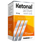 Ketonal Aktiv 50 mg, 30 Kapseln