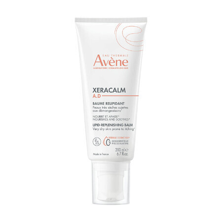 Avene XeraCalm A.D, lozione lipidica ricostituente per viso e corpo, pelle molto secca, atopica e pruriginosa, 200 ml