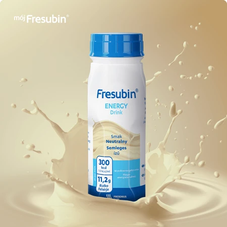 Fresubin Energy Drink, preparazione nutrizionale, aroma naturale, 4 x 200 ml