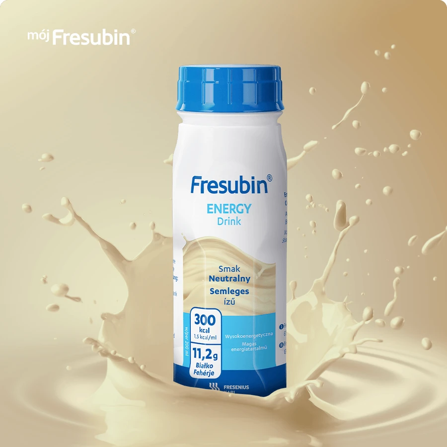Fresubin Energy Drink, preparazione nutrizionale, aroma naturale, 4 x 200 ml
