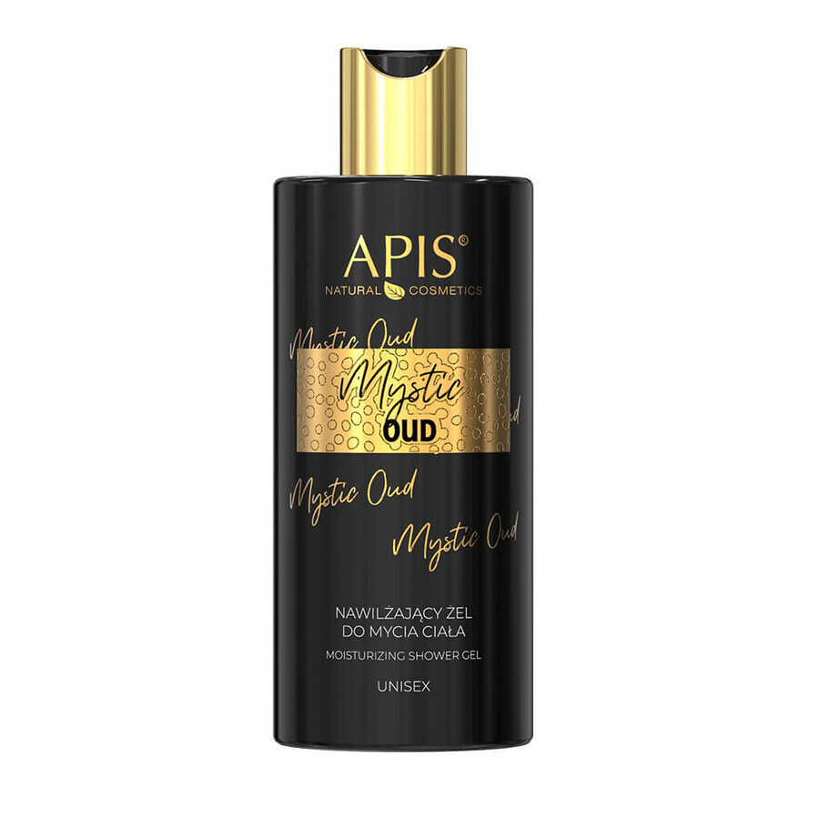 Apis Mystic Oud, hydraterende body wash gel, 300 ml