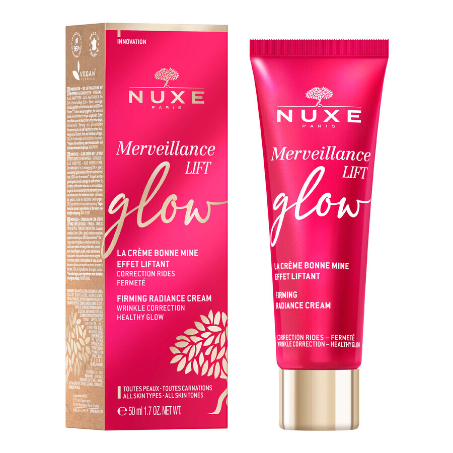 Nuxe Merveillance Lift Glow, crema iluminadora lifting, 50 ml