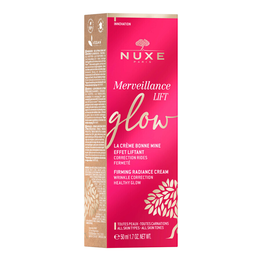 Nuxe Merveillance Lift Glow, crema iluminadora lifting, 50 ml