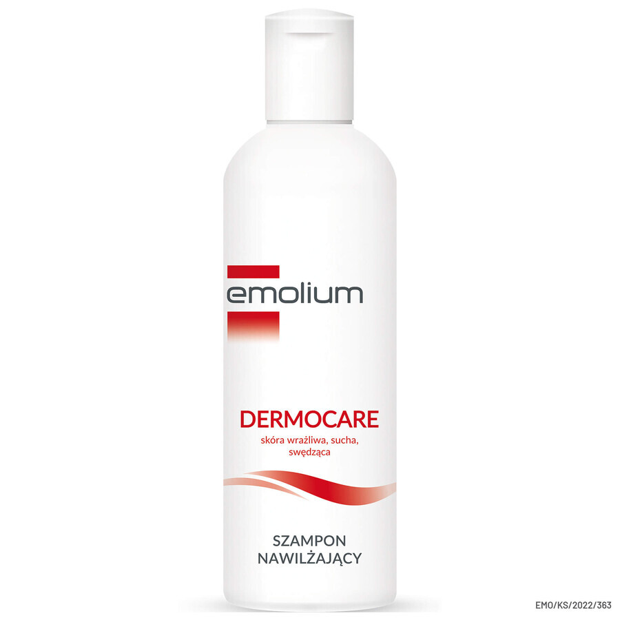 Set Emolium Dermocare, champú para el cabello, a partir de 1 mes, 200 ml + gel limpiador cremoso, a partir de 1 mes, 400 ml