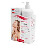 Set Emolium Dermocare, shampoo per capelli, da 1 mese, 200 ml + gel lavante in crema, da 1 mese, 400 ml