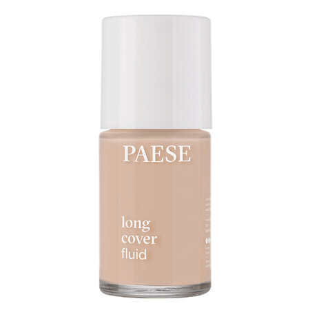 Paese Long Cover Fluid, base cubriente, 02 Natural, 30 ml