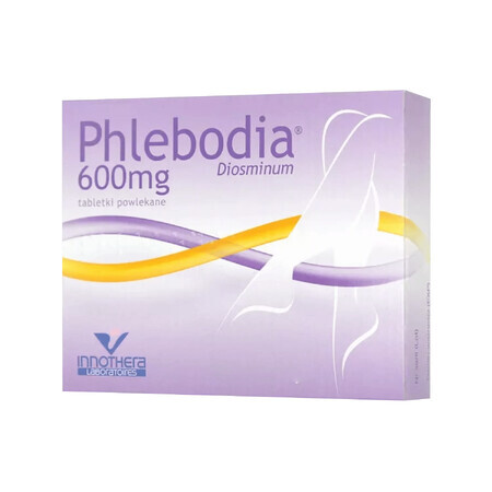 Phlebodia 600 mg, 60 comprimidos recubiertos con película