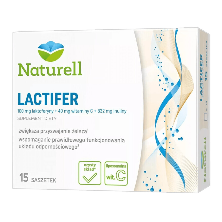 Naturell Lactifer, 15 sobres