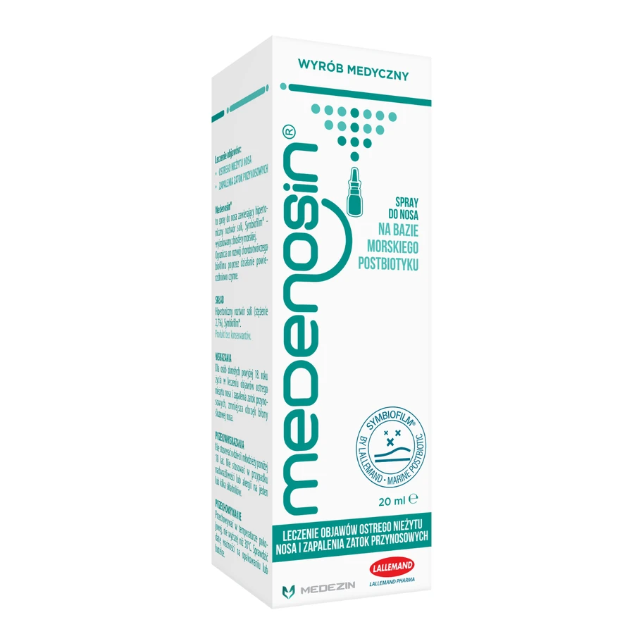 Medenosin, spray do nosa, 20 ml: ceny i cechy