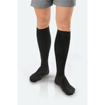 Jobst For Men Explore, calcetines de compresión para la rodilla, CCL2, puntera cerrada, talla 4, negro