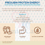 Fresubin Protein Energy Drink, preparado nutricional, sabor a frutas tropicales, 4 x 200 ml