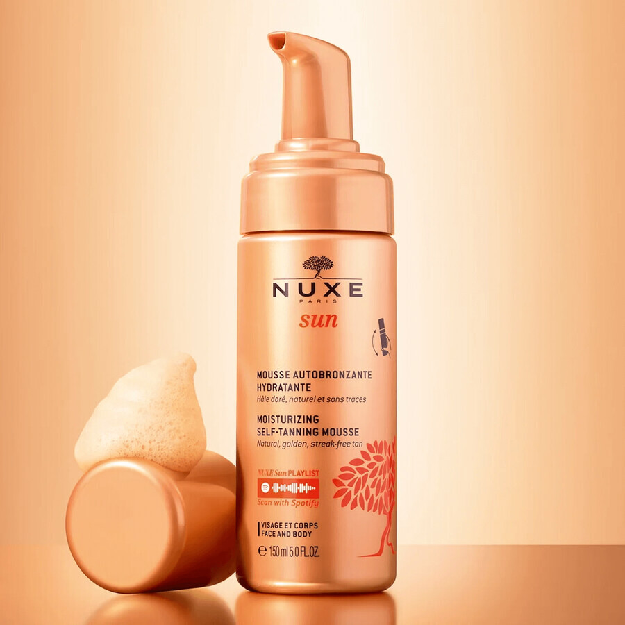 Nuxe Sun, espuma autobronceadora, 150 ml