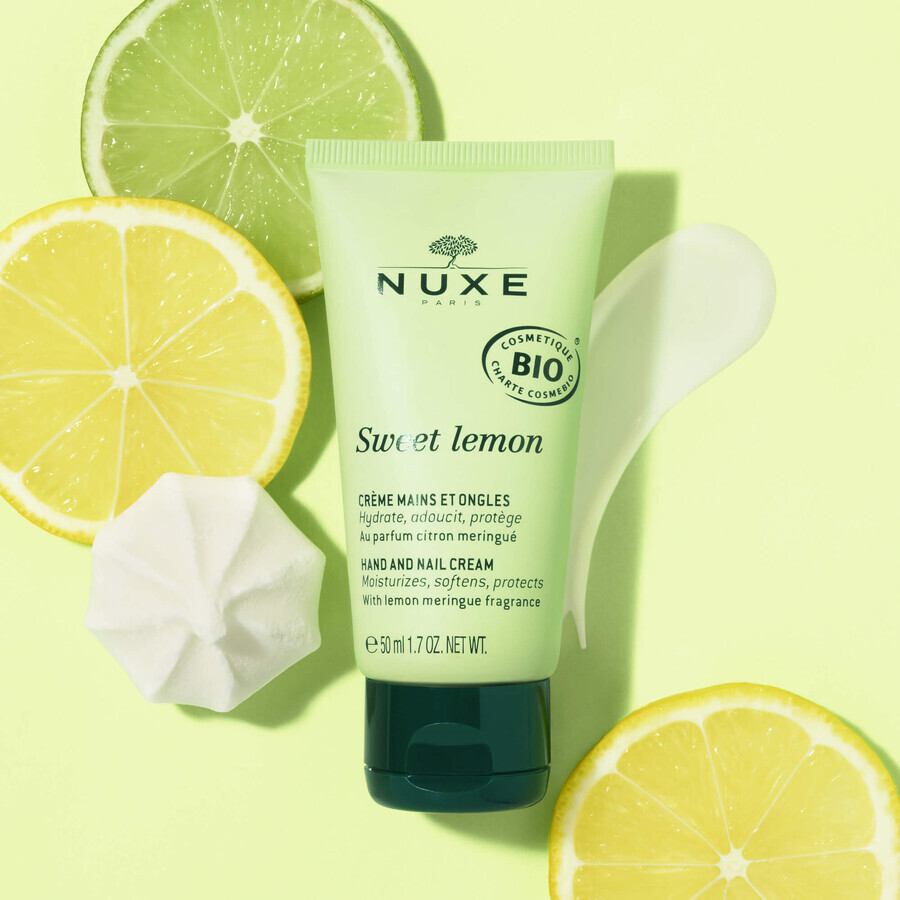 Nuxe Sweet Lemon, crema de manos, 50 ml