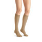 Jobst Opaque, calcetines de compresi&#243;n para la rodilla, CCL2, punta cerrada, talla 5, natural