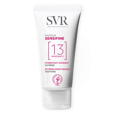 SVR Sensifine Masque SOS, beruhigende Maske für gereizte, reaktive, überempfindliche Haut, 75 ml