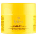 Miya myENERGYmask, mascarilla iluminadora con vitamina C, 50 ml