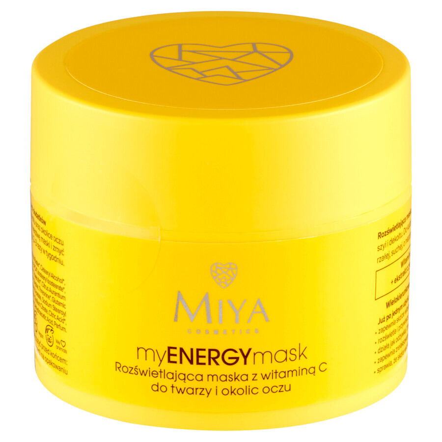 Miya myENERGYmask, mascarilla iluminadora con vitamina C, 50 ml