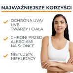 Eucerin Sun Protection Allergy Protect, żel-krem ochronny do twarzy i ciała, SPF 50+, 150 ml: ceny i cechy