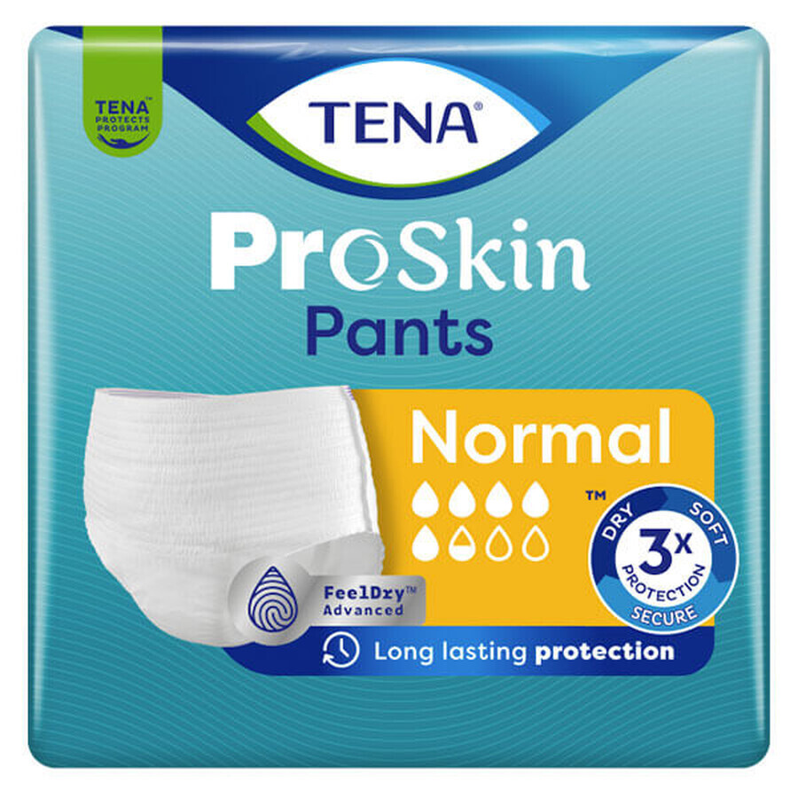 Tena Pants ProSkin, calzoncillos absorbentes, talla XL, 120-160 cm, Normal, 30 unidades