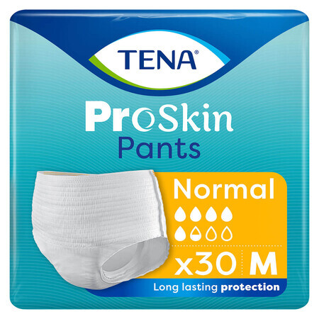 Tena Pants ProSkin, calzoncillos absorbentes, talla M, 80-110 cm, Normal, 30 unidades