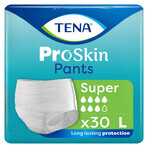 Tena Pants Proskin, absorbent briefs, size L, 100-135 cm, Super, 30 pieces