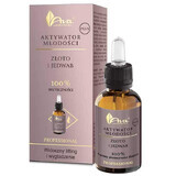 Ava Youth Activator Plus, suero facial de oro y seda, 30 ml