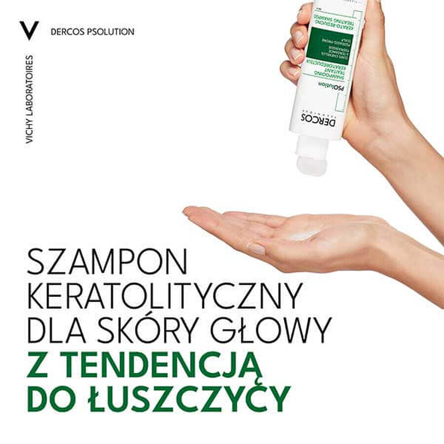 Vichy Dercos PSOlution, keratolytisches Haarshampoo, 200 ml