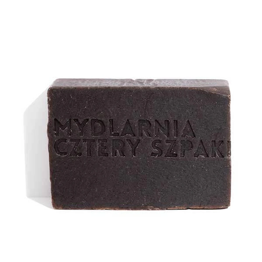 Cztery Szpaki, jabón exfoliante en pastilla, grosella, 110 g