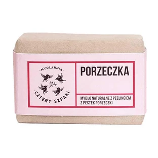Cztery Szpaki, jabón exfoliante en pastilla, grosella, 110 g