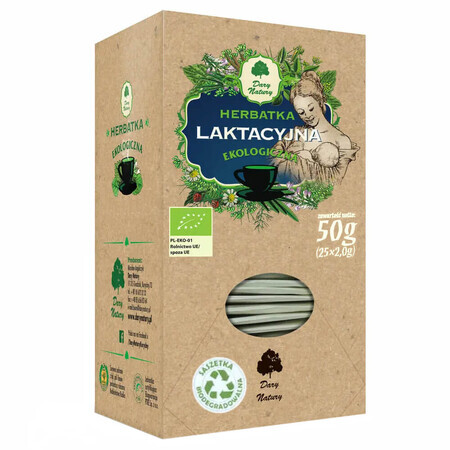 Dary Natury Té Lactancia ecológico, 2 gx 25 sobres