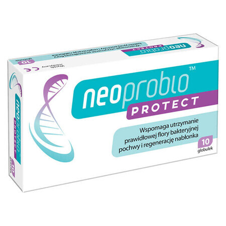 Neoprobio Protect, globule vaginale, 10 buc.