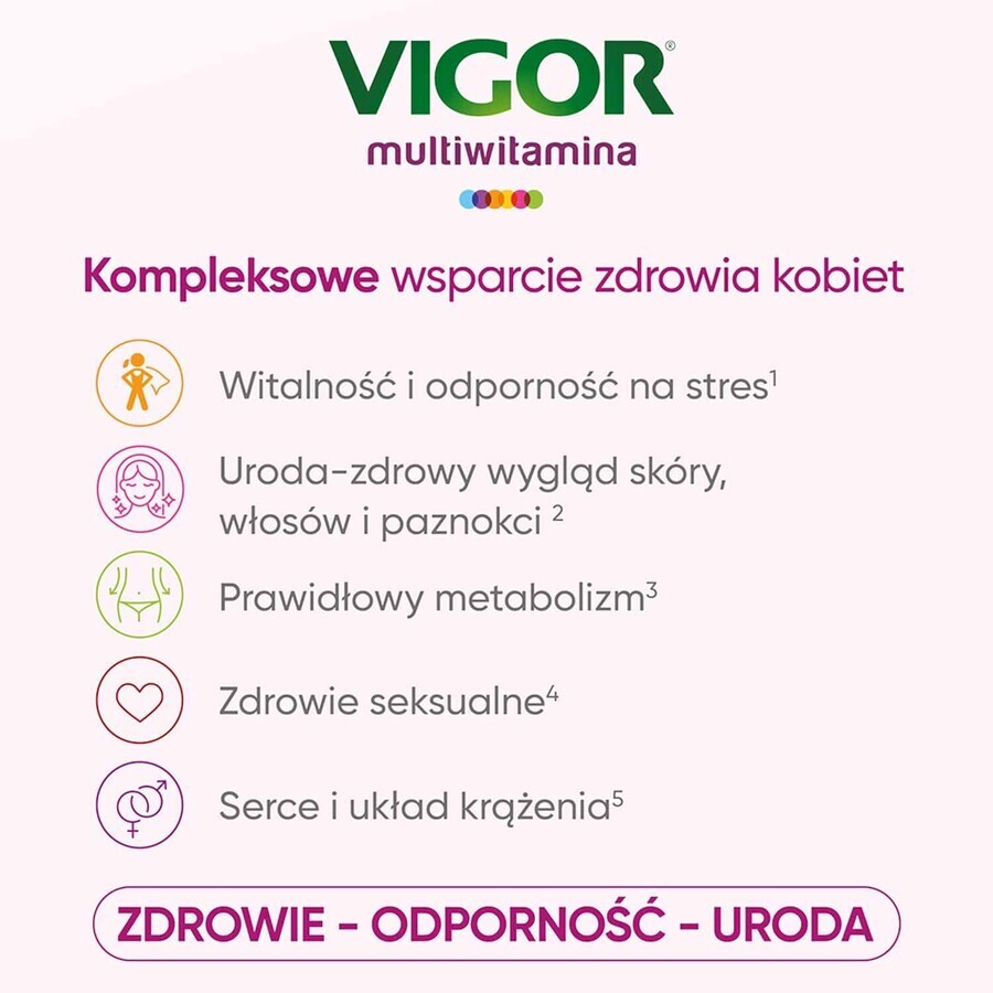 Vigor Multivitamin Ona, 60 tablets