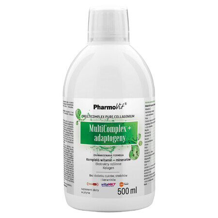 PharmoVit MultiComplex + adaptógenos, 500 ml