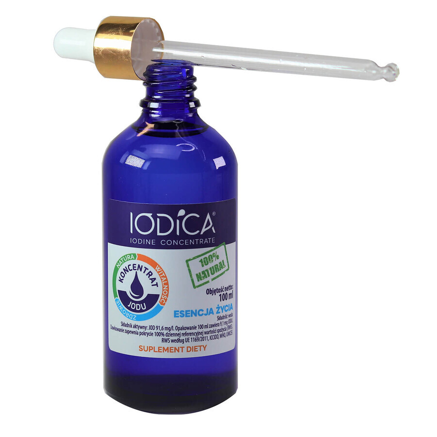 Iodica, concentrado de yodo, líquido, 100 ml