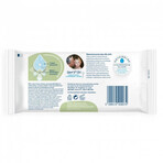 WaterWipes Zeepbes Bio, vochtige doekjes, water met zeepbes-extract, vanaf de geboorte, 4 x 60 stuks 