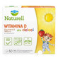 Naturell Vitamina D para Ni&#241;os 1000 UI, sabor vainilla-fresa, 60 comprimidos masticables