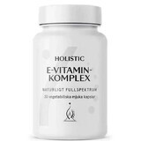 Complejo holístico de vitamina E, 30 cápsulas