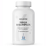 Holistic Mega B Metylerad, vitaminas del grupo B, 90 cápsulas