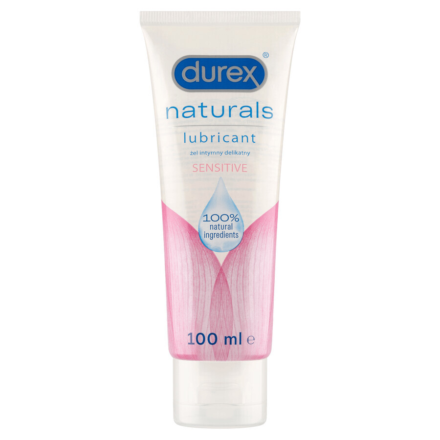 Durex Naturals Sensitive, gel íntimo delicado, 100 ml