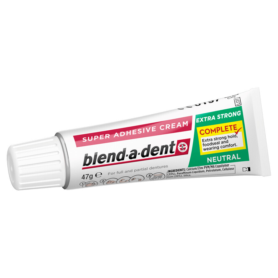 Blend-a-dent Complete, Prothesenkleber, Neutral, 47 g