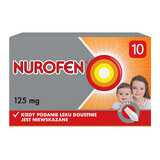 Nurofen per bambini 125 mg, supposte, 10 pezzi