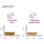 Jasnum, 30 cápsulas al día + 30 cápsulas por la noche