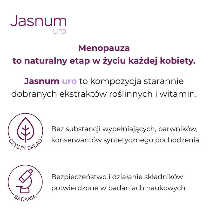 Jasnum Uro, 60 capsules