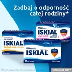 Iskial Immuno Max + Zinc, para niños mayores de 6 años y adultos, 120 cápsulas