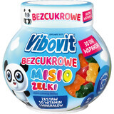 Vibovit Gomitas Osito Sin Azúcar, mayores de 4 años, sabor fruta, 30 piezas