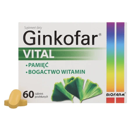 Ginkofar Vital, 60 comprimidos recubiertos